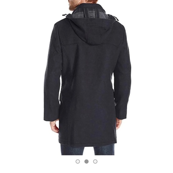 Hart Schaffner Marx Pea Coat Toggle - Picture 2 of 3